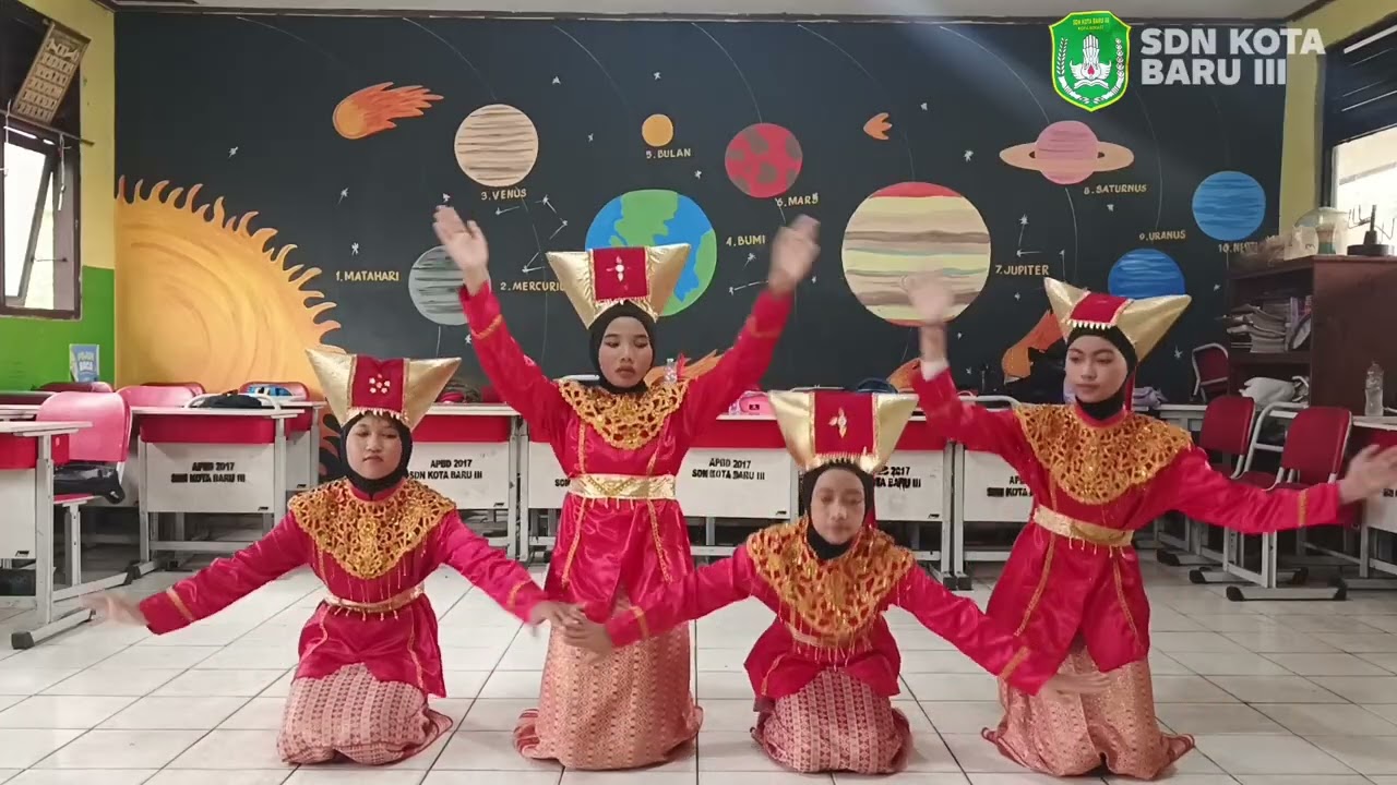 Tari Dindin Badindin, kelas 6 SDN KOTA BARU III, kota Bekasi