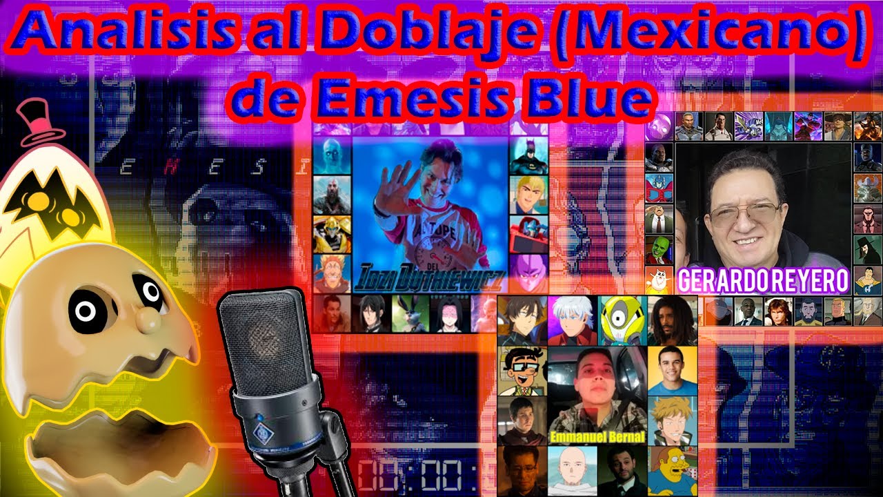 Análisis al doblaje (Mexicano) de Emesis Blue (El mejor doblaje sobre Tf2 Hasta la fecha)