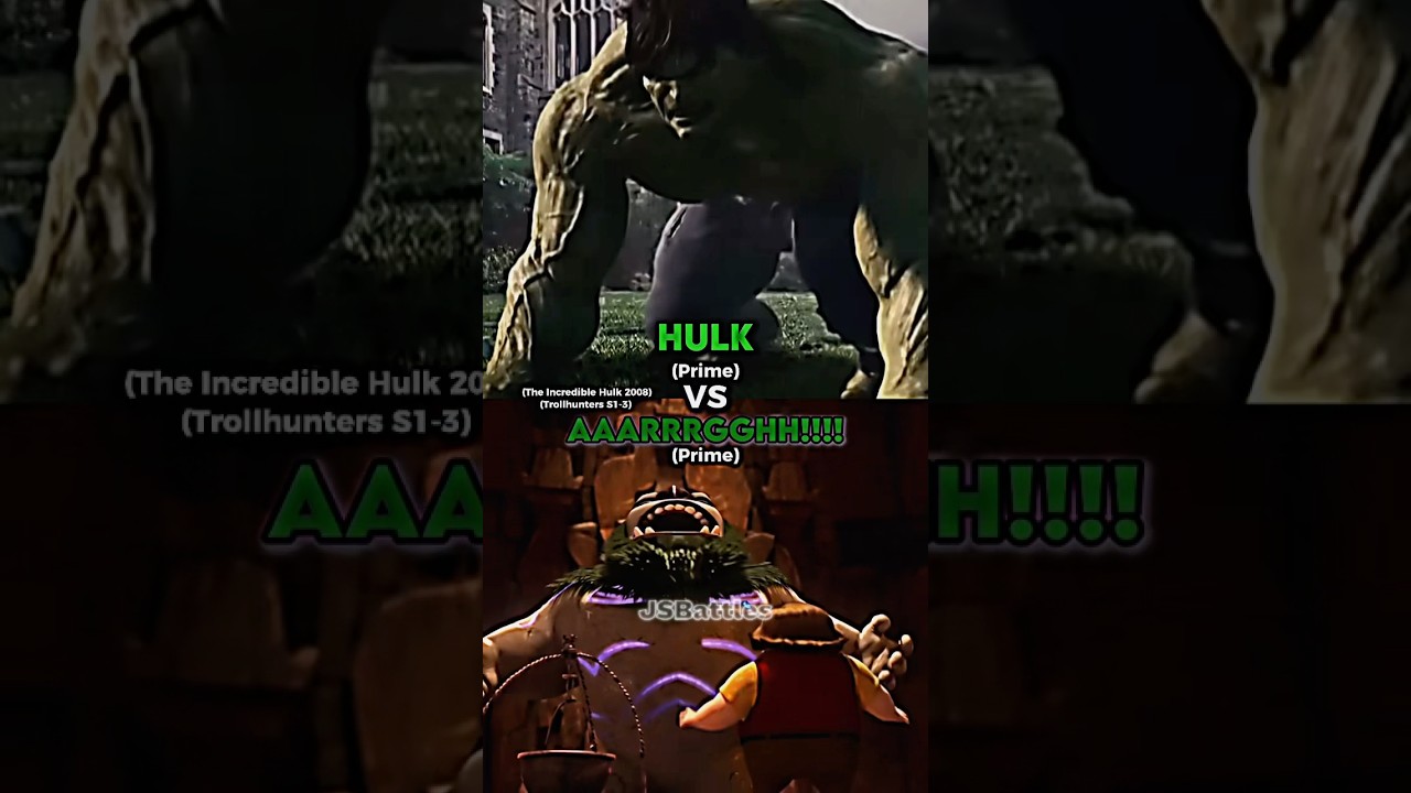 Hulk vs AAARRRGGHH!!!!
