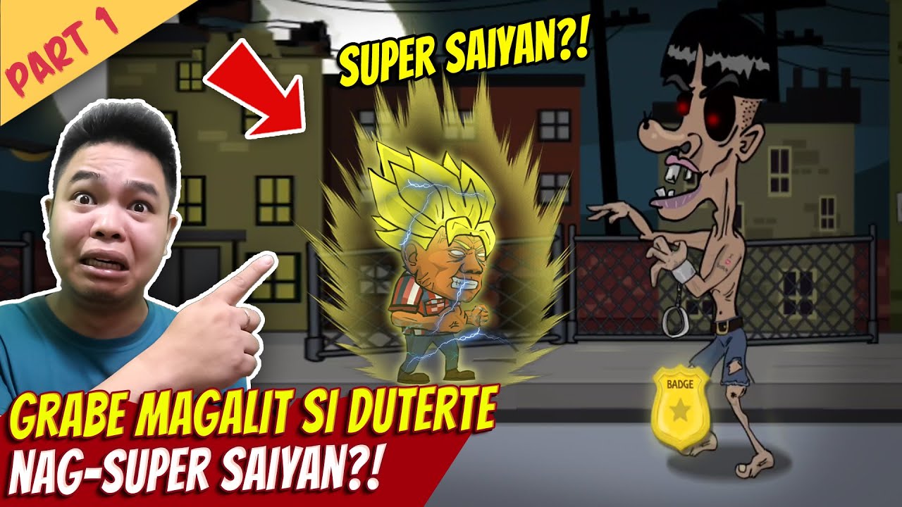 Duterte Nag Super Saiyan Nilabanan Higanteng Adik! - Duterte Fighting Crimes 2