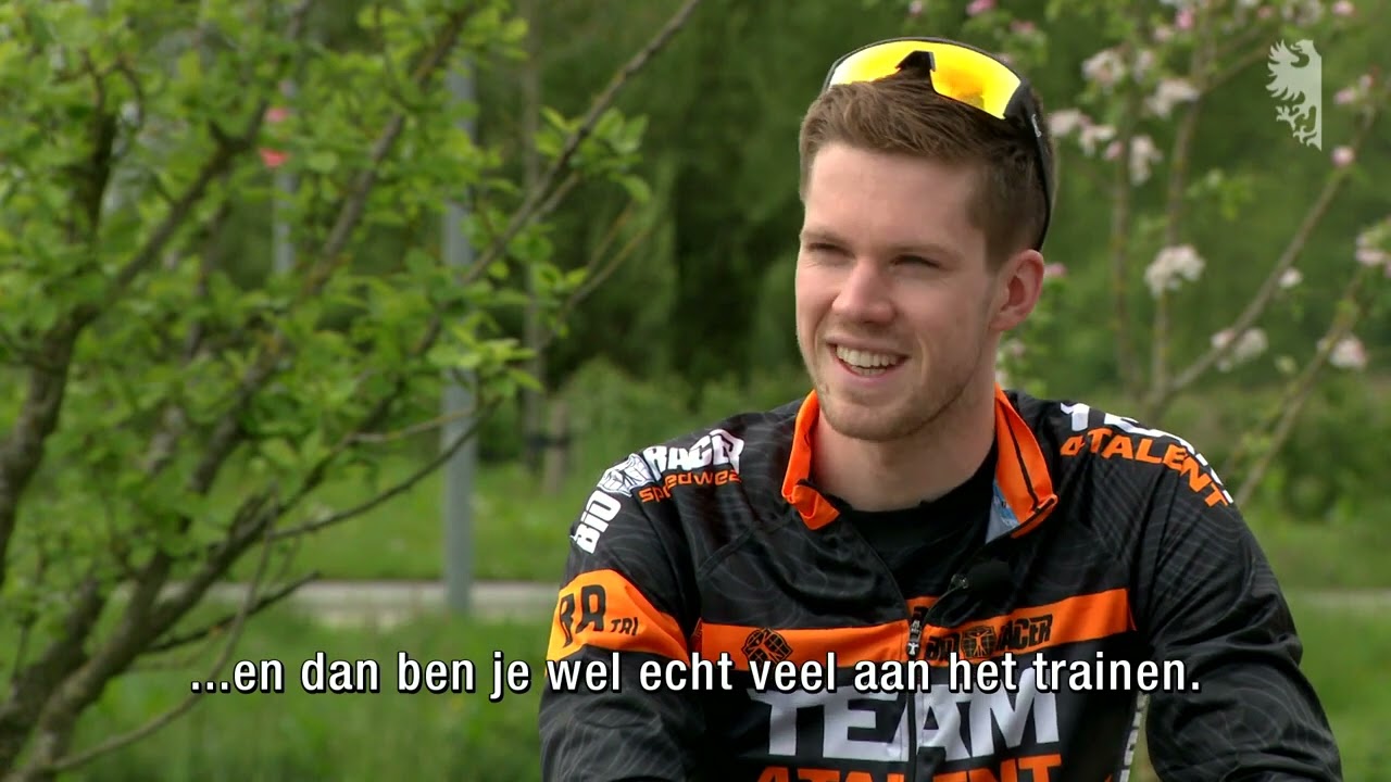 Topsport en studie: triatleet Joost Somsen