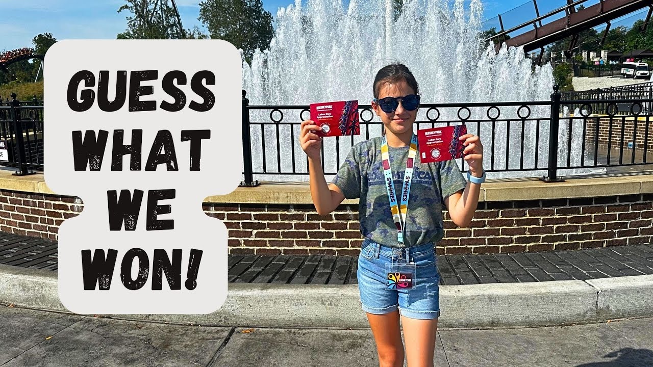 Labor Day Scratch-offs at Hersheypark. Two WINNERS!