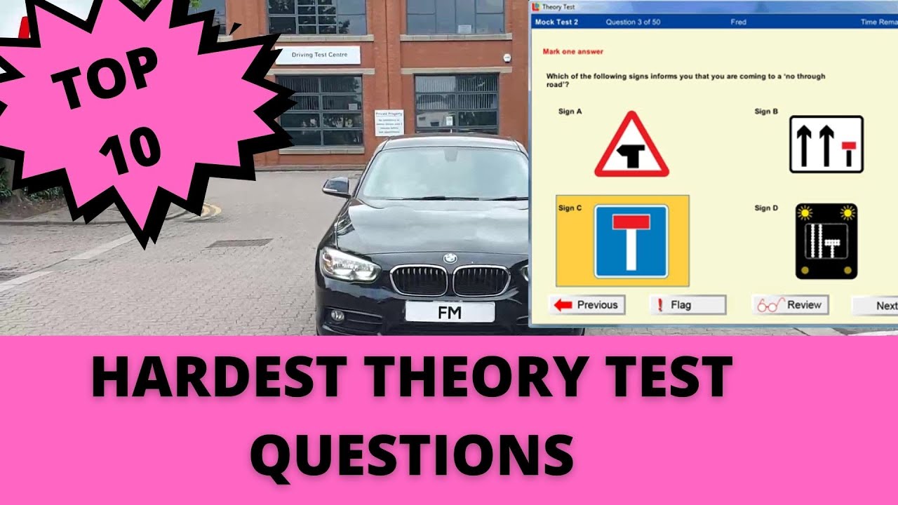 Top 10 Hardest theory test questions 2021