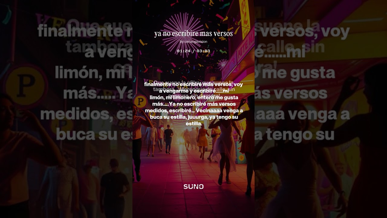 ya no escribire mas versos