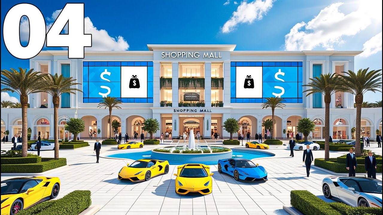 Spending 50000$ To Upgrade Mall🏬 | Shopping Mall Manager Simulator #4