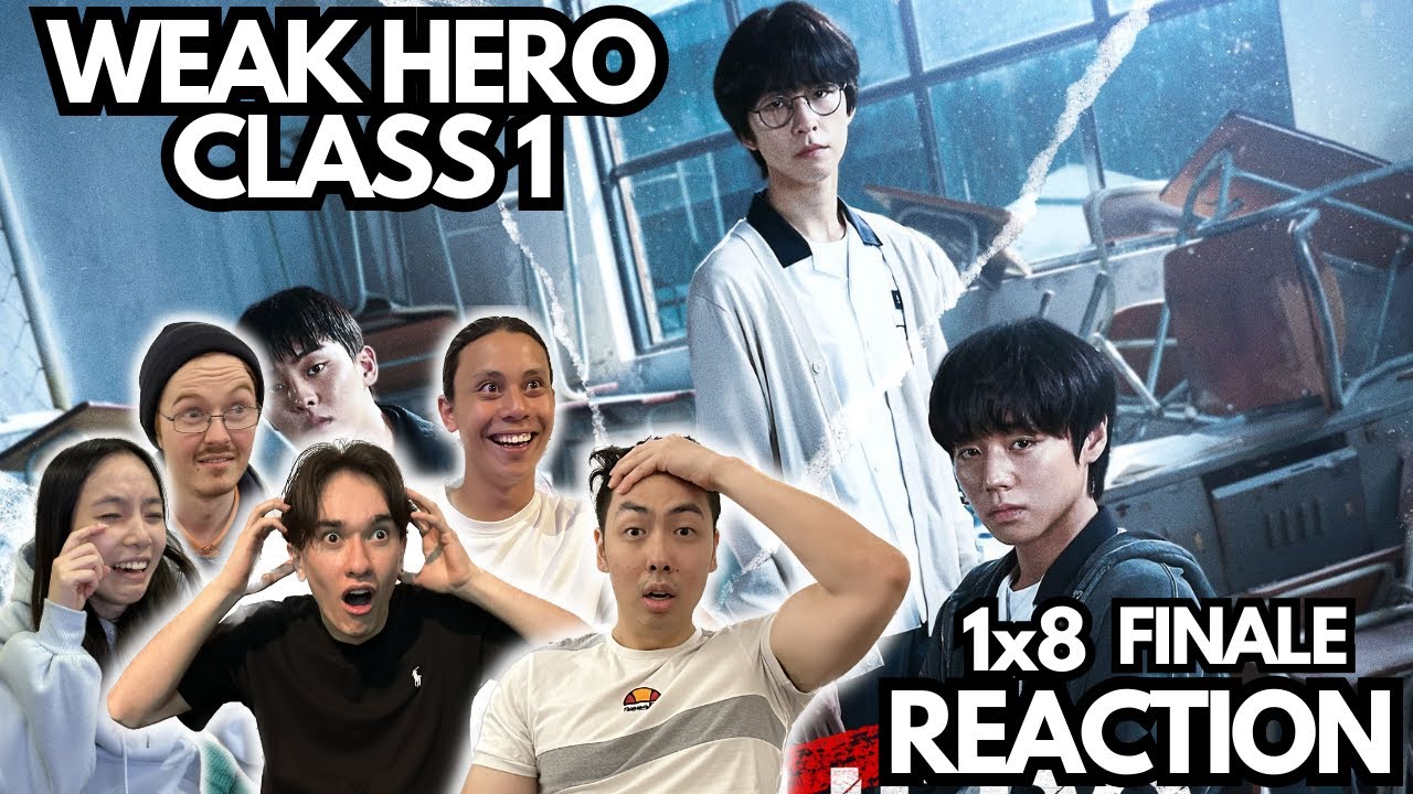 КАКОЙ ЭМОЦИОНАЛЬНЫЙ ФИНАЛ 😢| Weak Hero Class 1 (약한영웅) Episode 8 Реакция группы!!