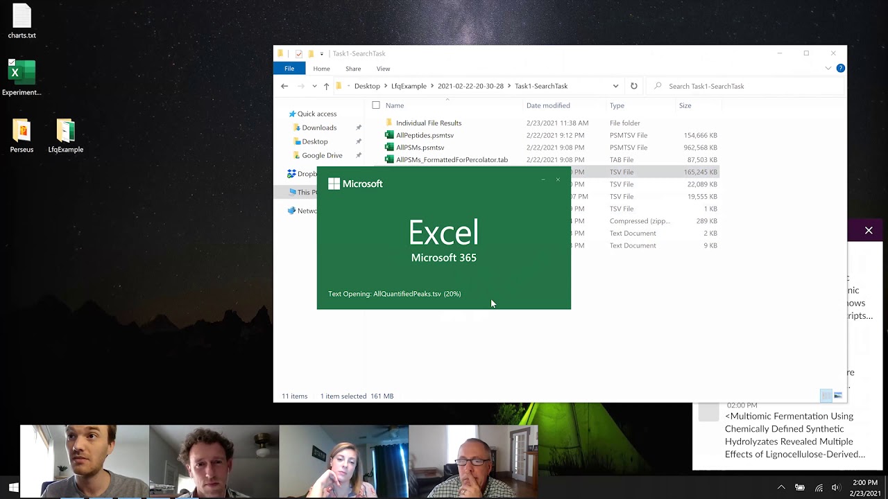 MetaMorpheus Label Free Quantification for Proteomics Using FlashLFQ