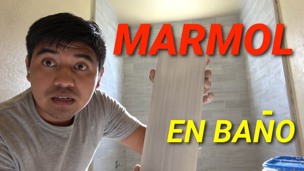 MARMOL EN BAÑO