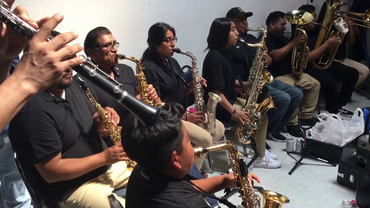Banda Z Ocho en festividad de Zoogocho