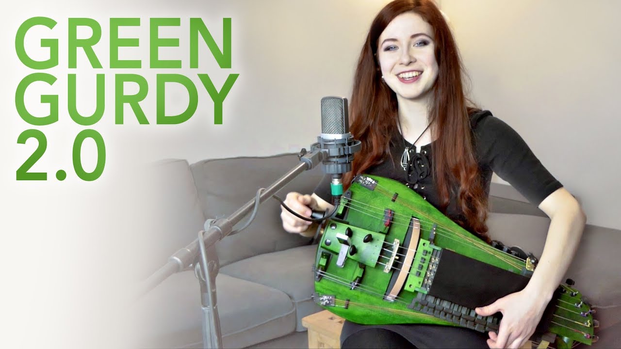 MY NEW 18-STRING HURDY-GURDY