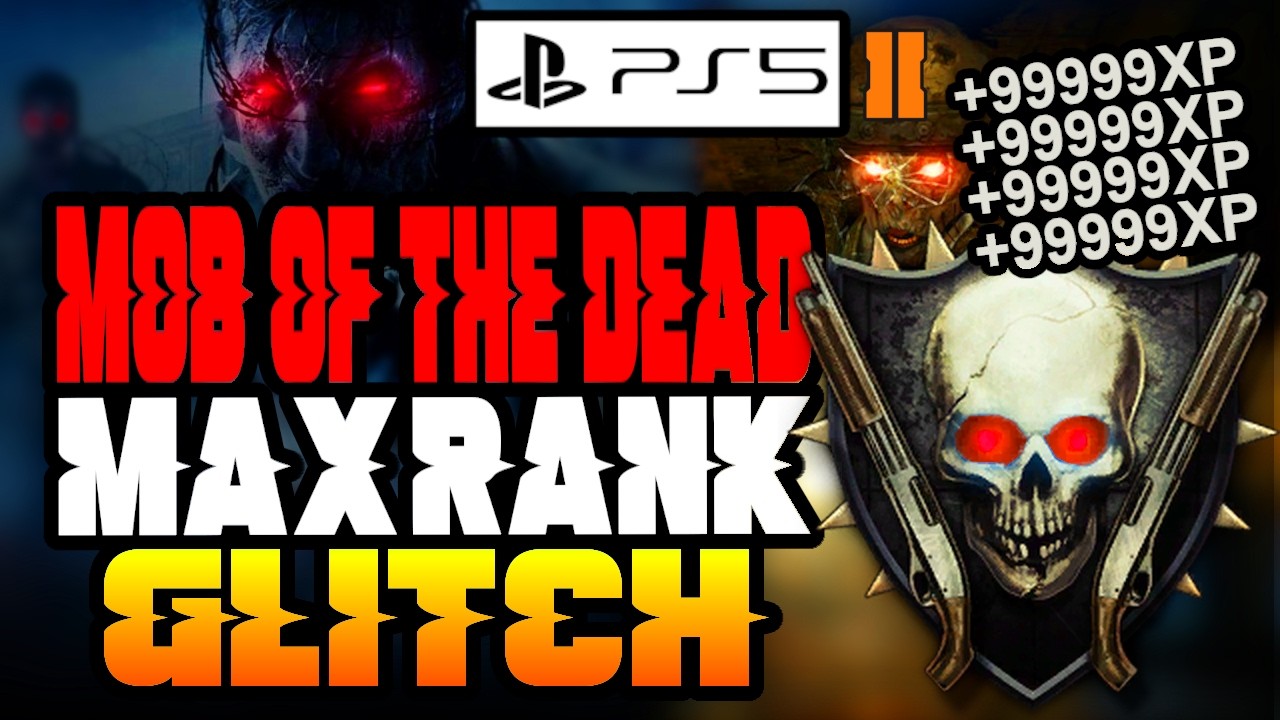 ЛУЧШИЙ РАБОЧИЙ ГЛИТЧ В BO2 MOTD! ГЛИТЧ НА МАКСИМАЛЬНЫЙ РАНГ! ЗОМБИ-ГЛИТЧИ В BO2 PORT