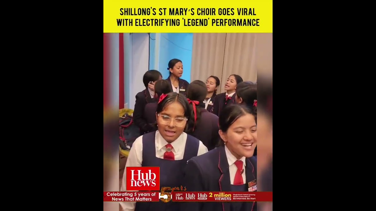 Shillong school choir goes viral with a powerful rock rendition