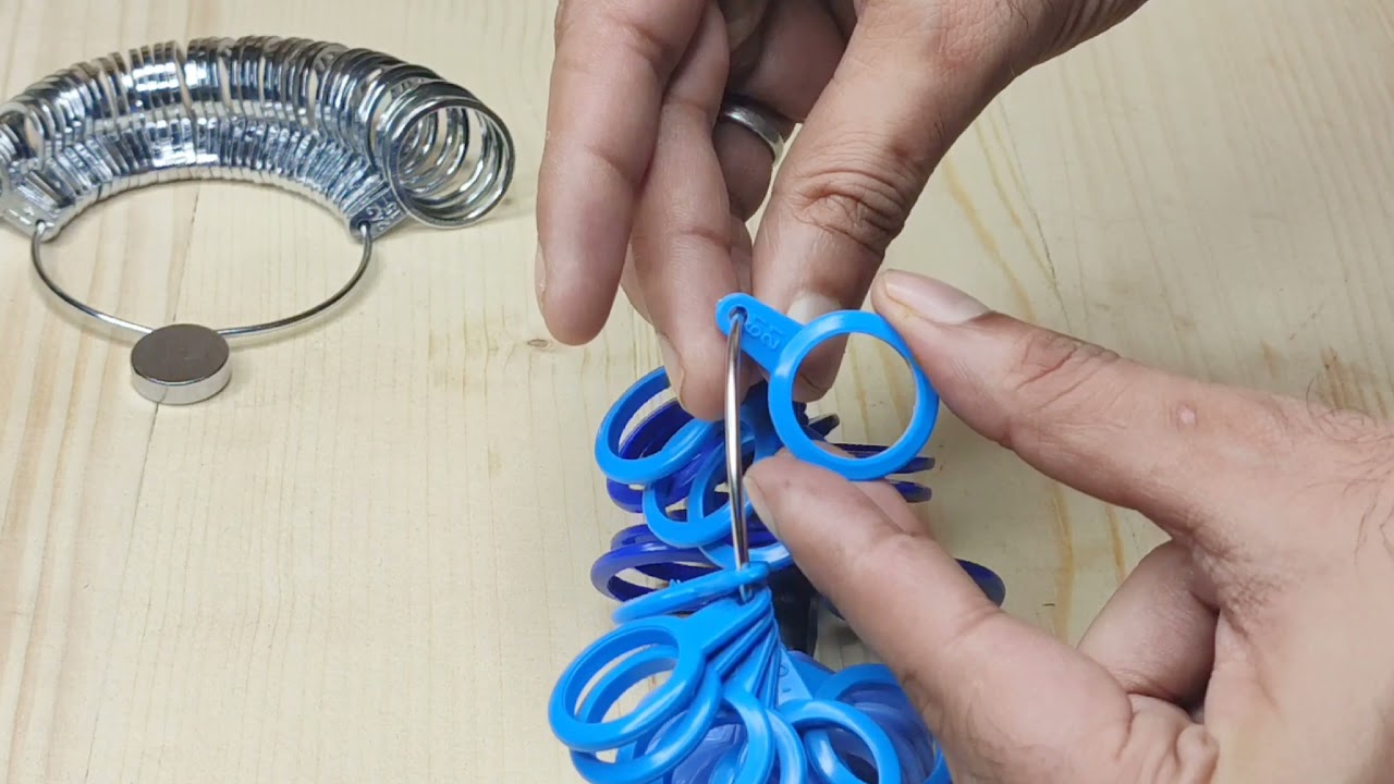 How to Measure Accurate Ring Size / Ring Sizer / Finger Gauge