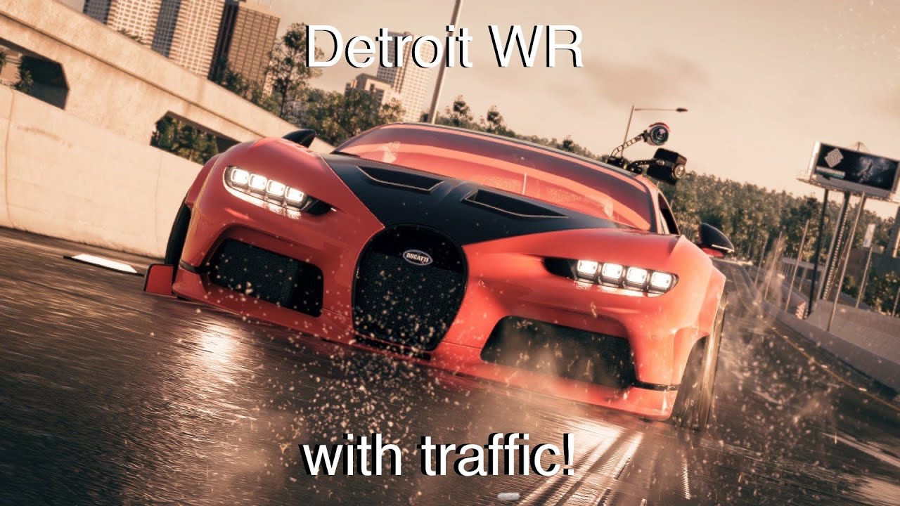 The Crew 2 Detroit Hypercar WR 10:40.167 (With traffic!)