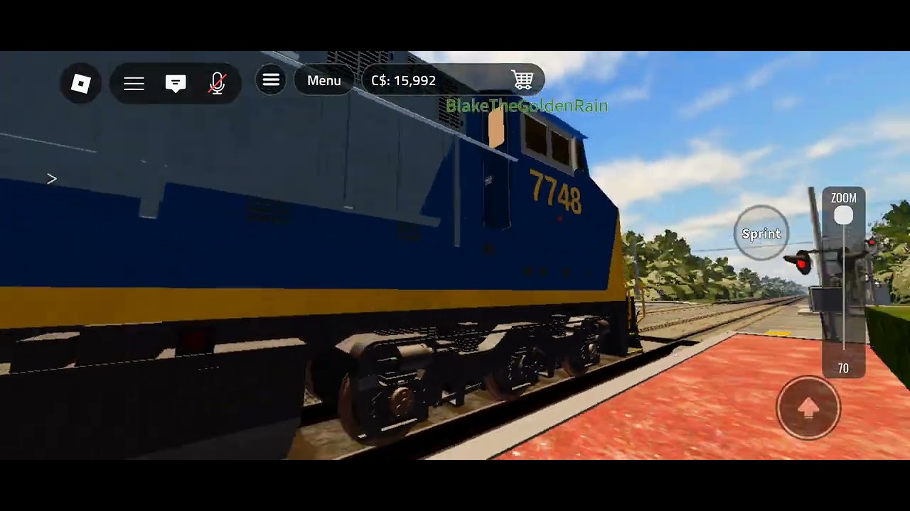 Roblox RSU Railfanning at Deerfield Beach 