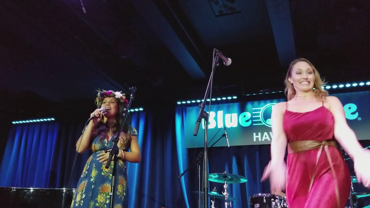 Anuhea and Kimie Miner at Blue Note Hawaii Nov 23 2017