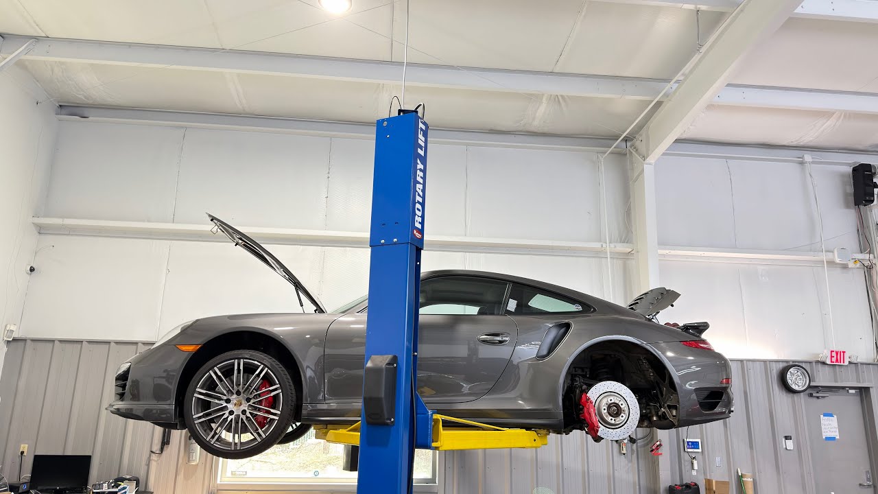 Мы осмотрели Porsche 991.1 Turbo 2016 года выпуска… Эти работы по техническому обслуживанию могут...