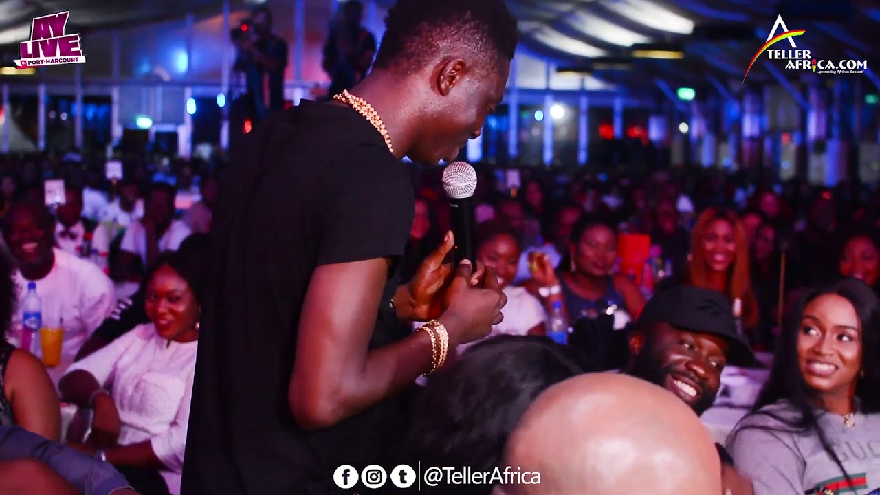Destalker Comedian Again! @ AyLive Port Harcourt Laughter Over Board