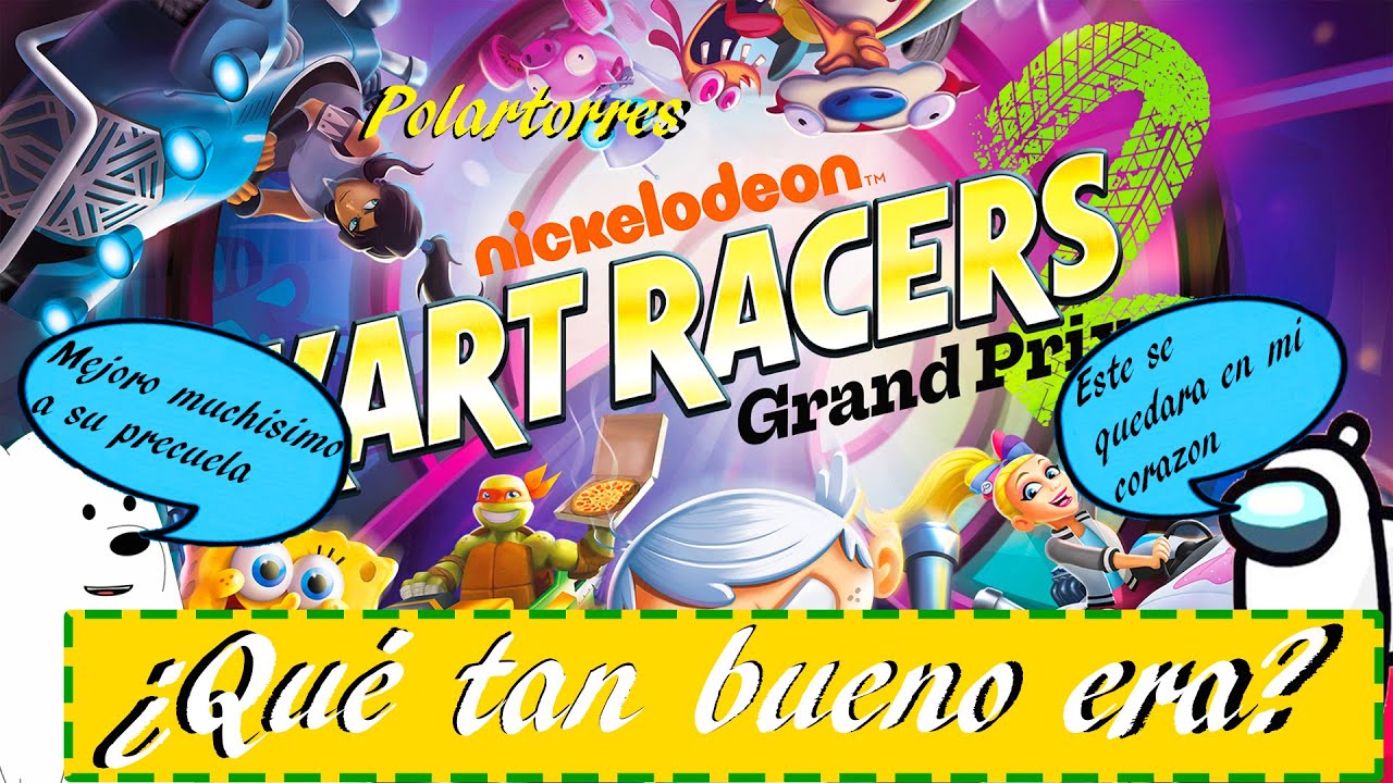 ¿Qué tan bueno era nickelodeon kart racers 2?