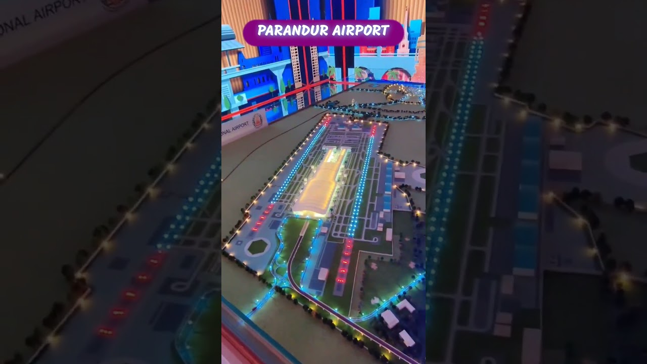 Chennai Greenfield International Airport Design At Parandur | Chennai Parandur airport