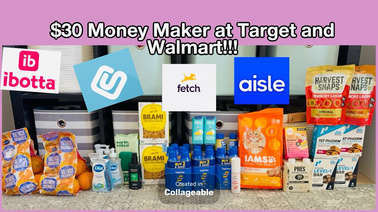 Заработала больше $30 в Target и Walmart!!!