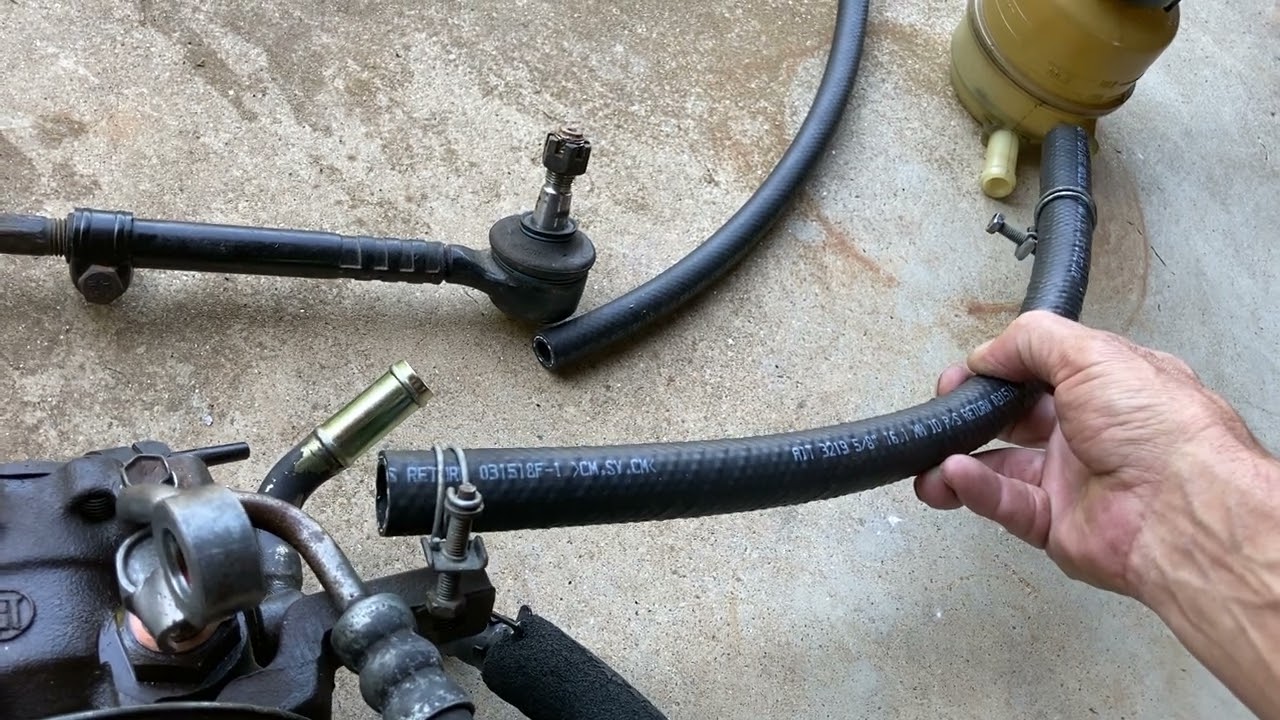 MK3 Supra Power Steering Hose Replacement.