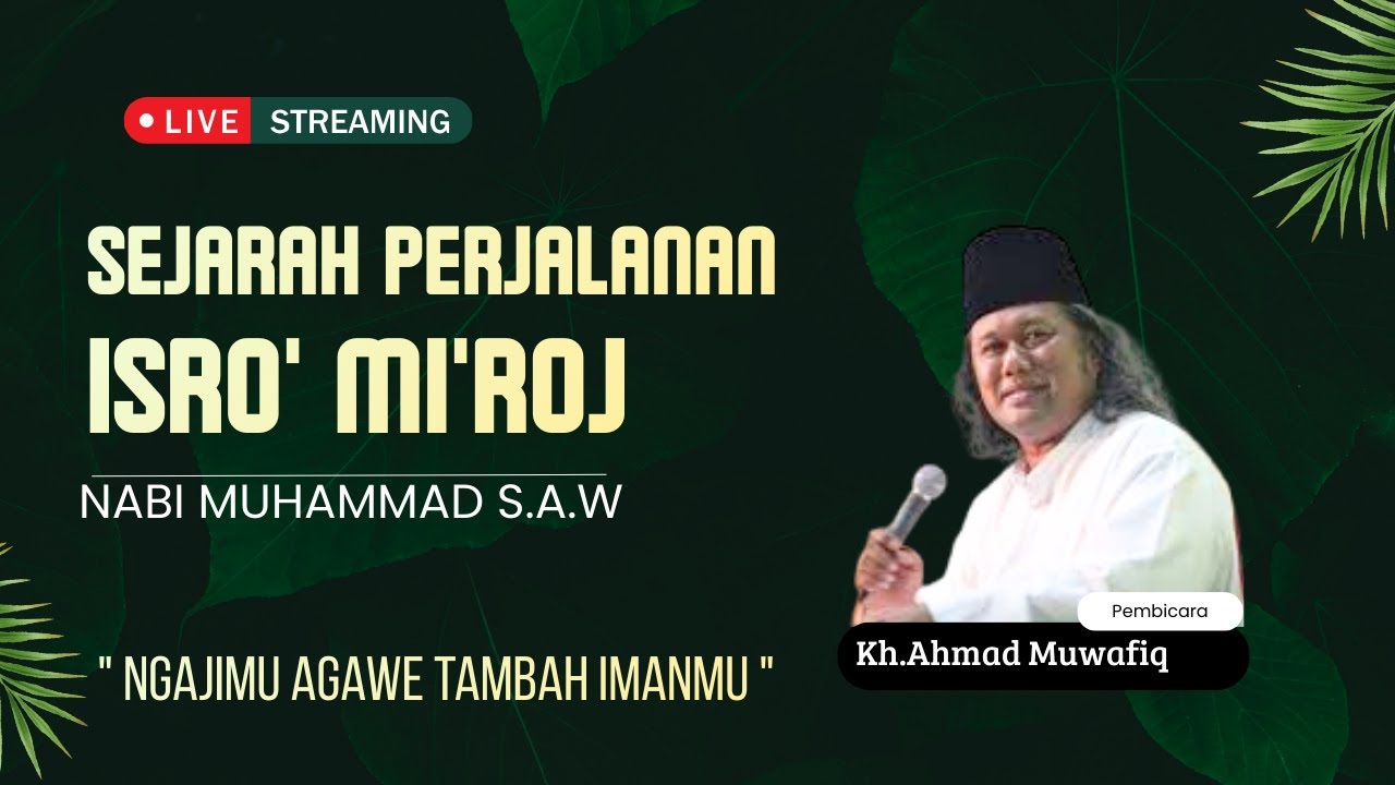 Sejarah Isro' Mi'roj Nabi Muhammad S.A.W. Gus Muwafiq#gusmuwafiqterbaru2026