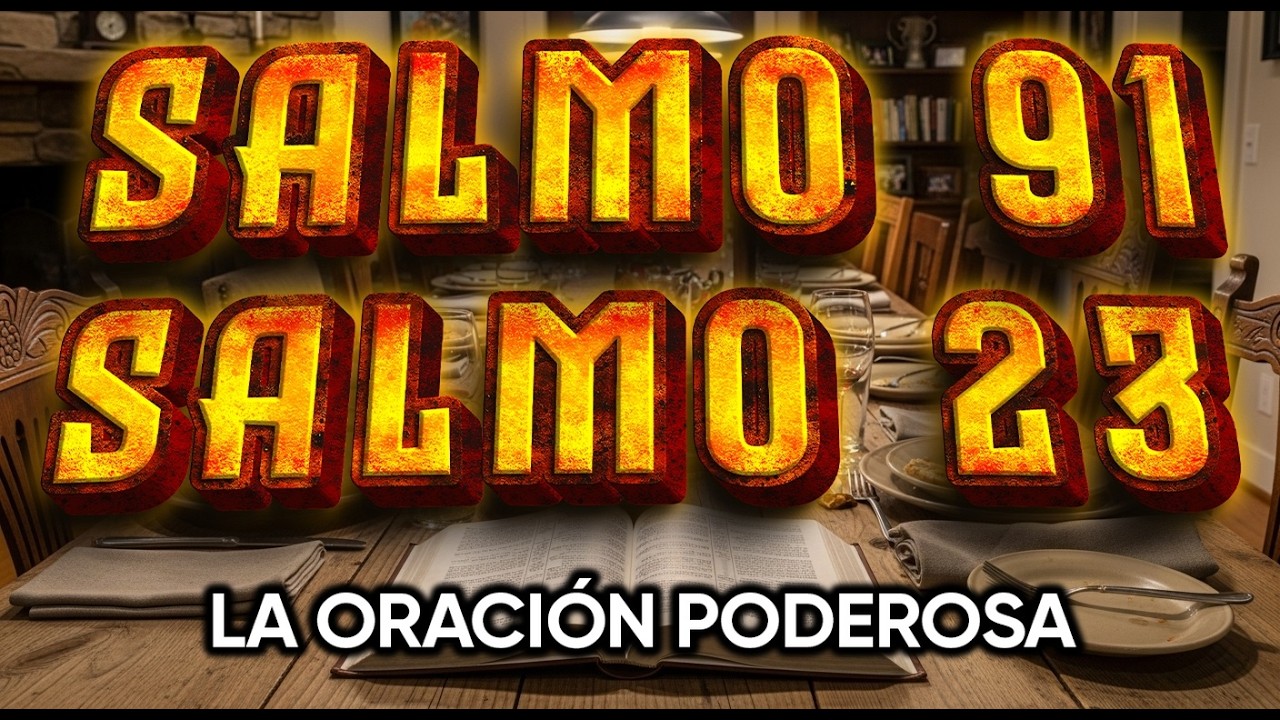 ORACIÓN del DÍA 18 de FEBRERO - SALMO 91 y SALMO 23 -Las dos ORACIONES MÁS PODEROSAS de la BIBLIA
