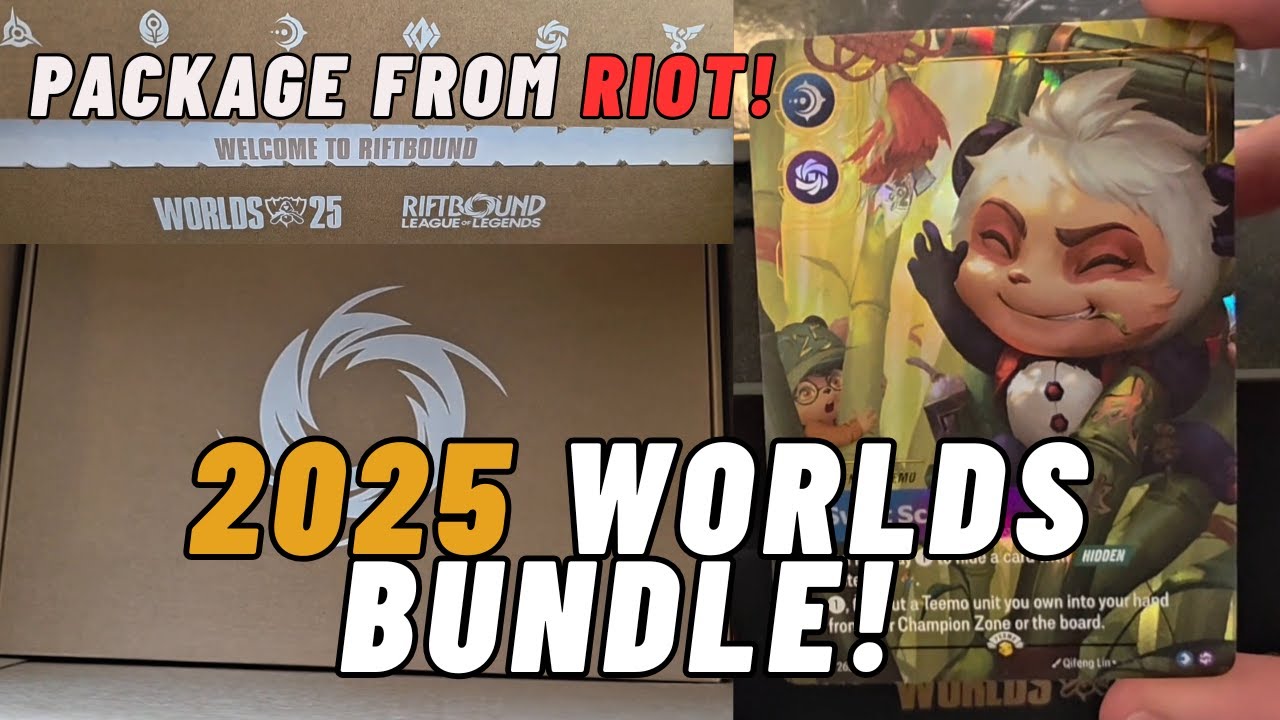 2025 Riftbound Worlds Bundle Opening | End of Year Progress From having A Riftbound Channel