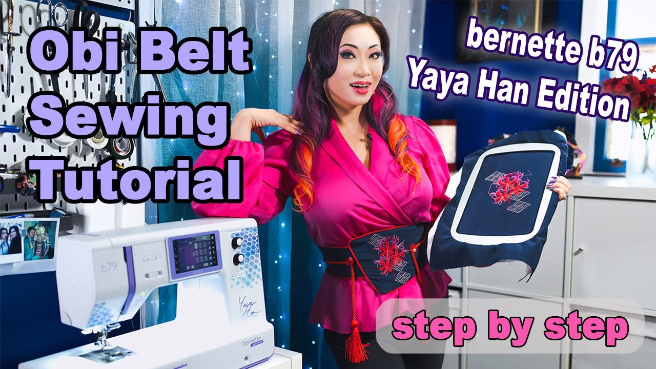 Sewing Tutorial - Obi Wrap Belt