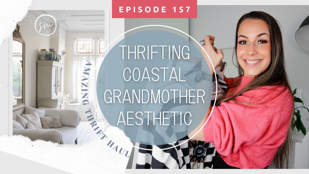 Coastal Grandmother Thrifting | Coastal Grandmother Outfits | Thrifted Coastal Aesthetic Try On Haul