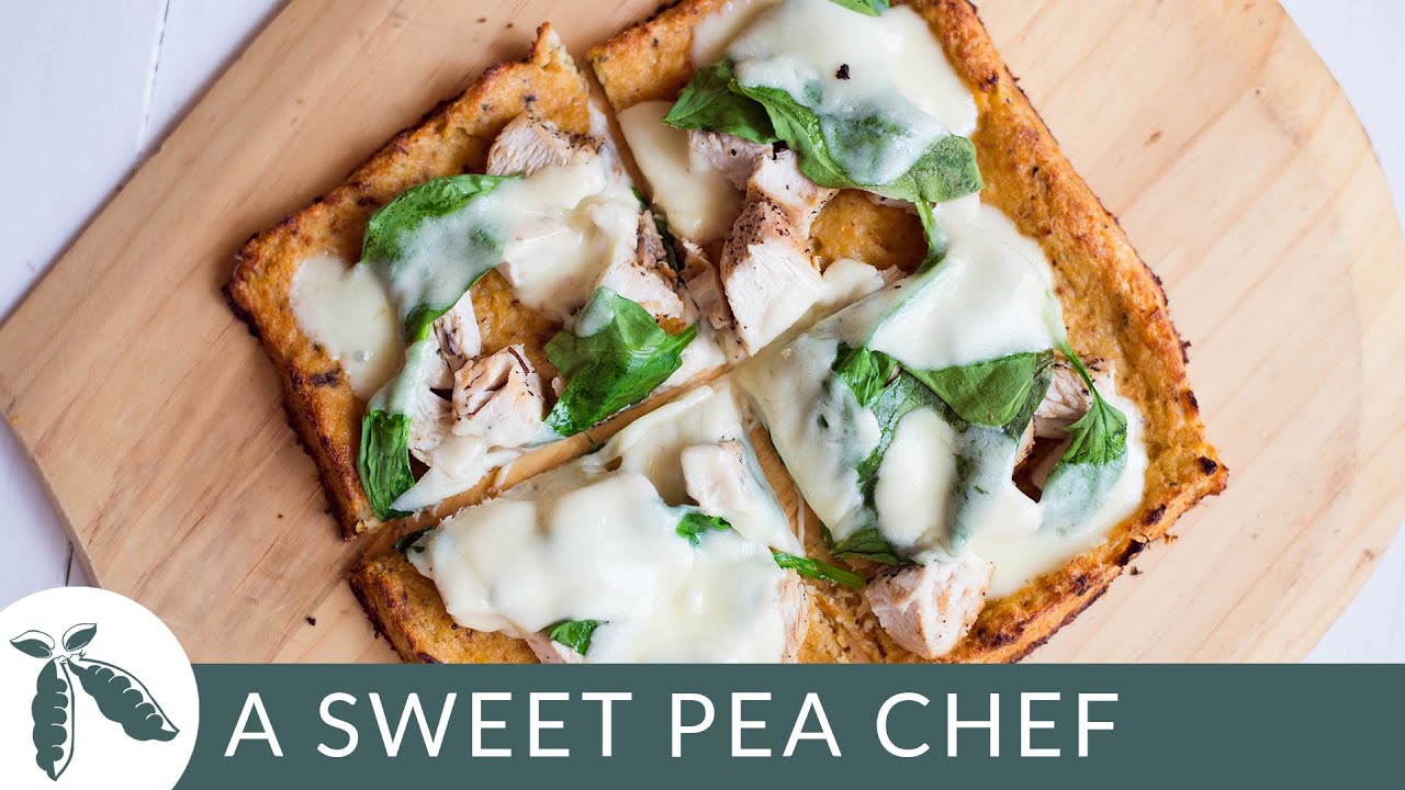 How To Make Cauliflower Pizza Crust | A Sweet Pea Chef