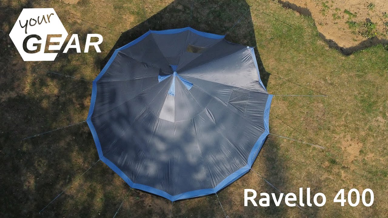yourGEAR Ravello 400 &bull; Tipizelt &bull; Rund-Um-Insektenschutz