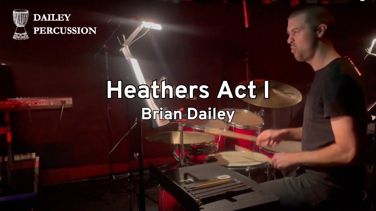 Heathers Act I Drum Cam