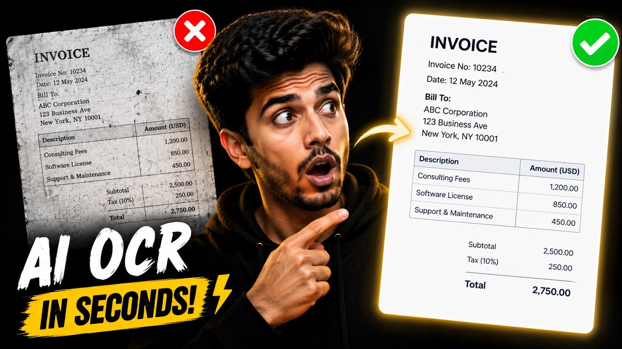 The Best Free AI OCR Tool for Scanned Documents Fast