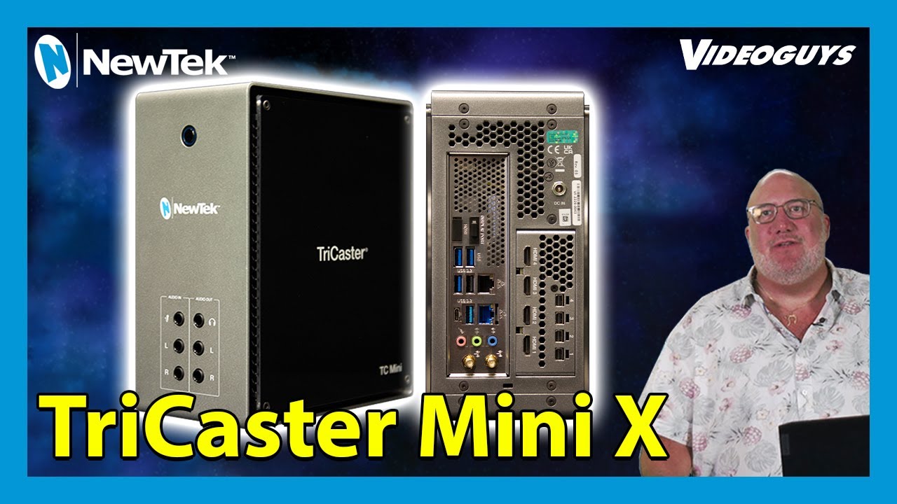 TriCaster Mini X - Professional Live Production for All