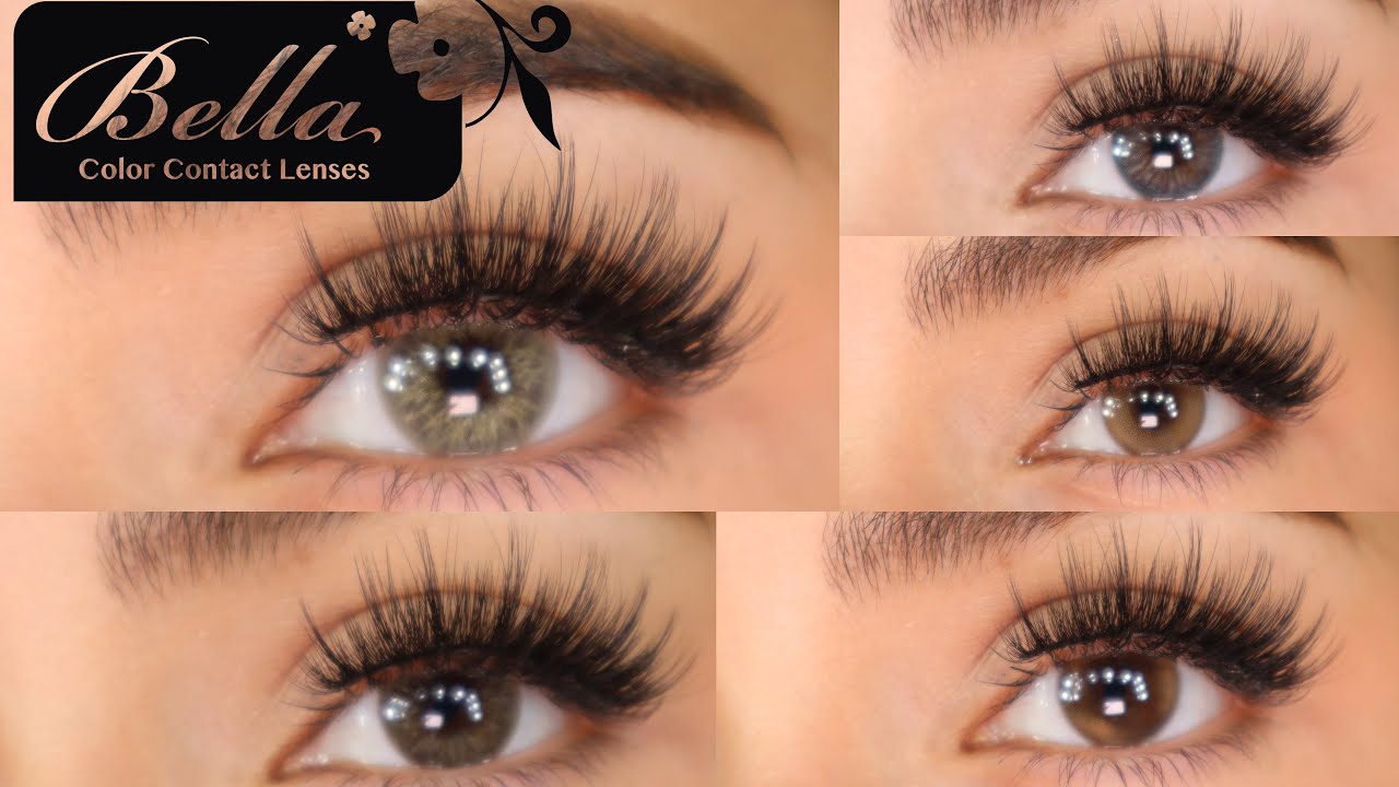 5 NEW COLORS from Bella Contact Lenses – Review of Moon, Saturn, Mars, Earth & Venus