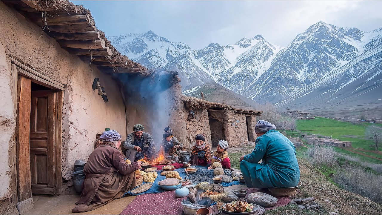 You Won't Believe How Afghan Nomads FIND FOOD in Barren Mountains