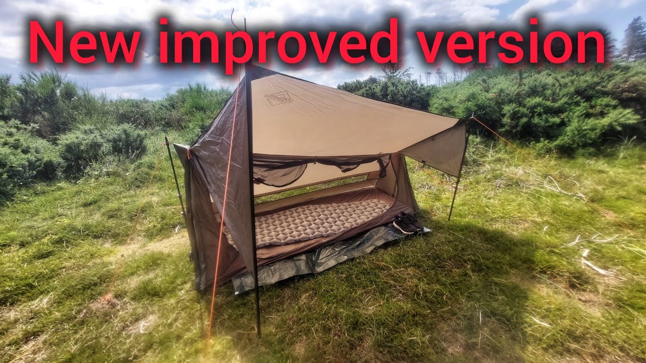 Ultralight Onewind solovent bivy tent | The upgraded Version
