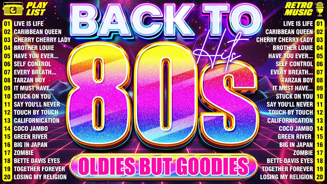 Best of 80s Music Legends  - Tears For Fears, Madonna, Cyndi Lauper, Modern Talking, Michael Jackson