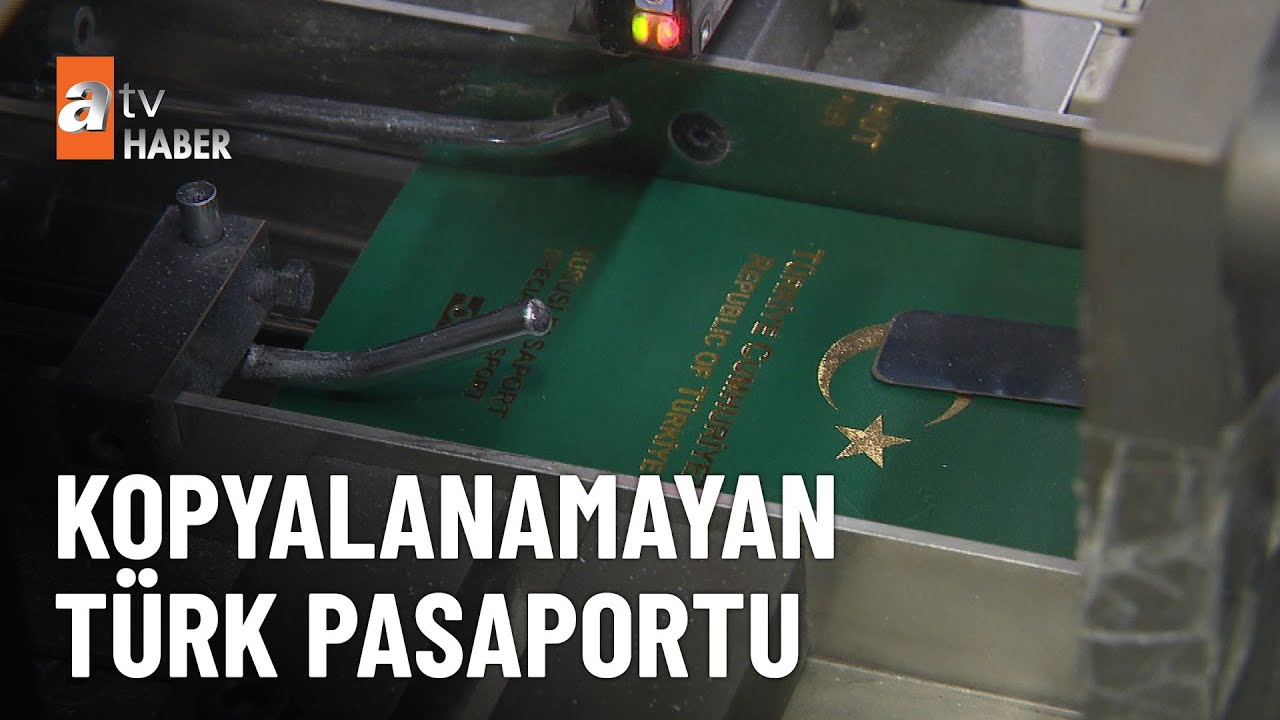 ÖZEL HABER – Pasaportlar artık yerli ve milli - atv Ana Haber 19 Ocak 2024