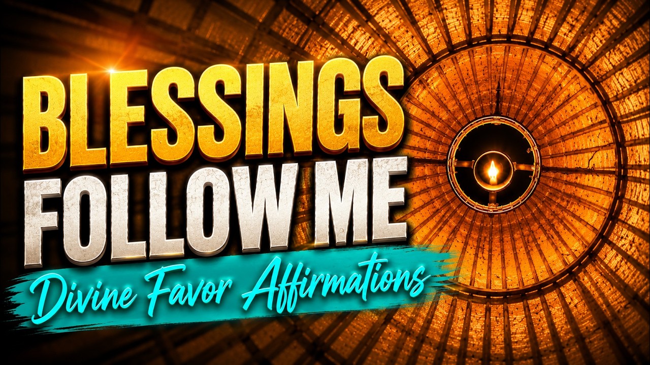 BLESSINGS FIND ME WHEREVER I GO | Calm Receiving Affirmations