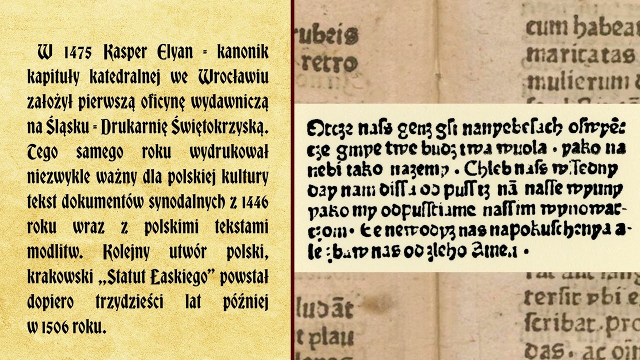Historia, kt&oacute;rej nie znałeś... Gutenberg, Elyan i Konrad IV