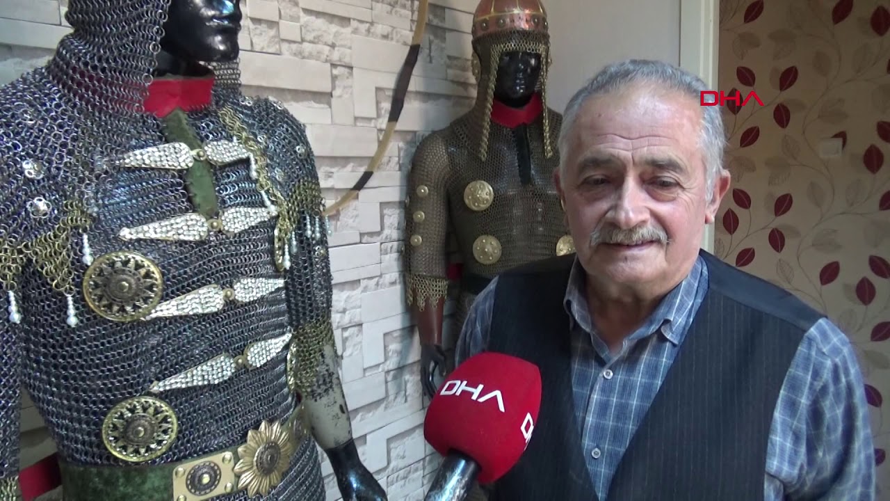 40 bin demir halka ile muhafız zırhı yapıyor