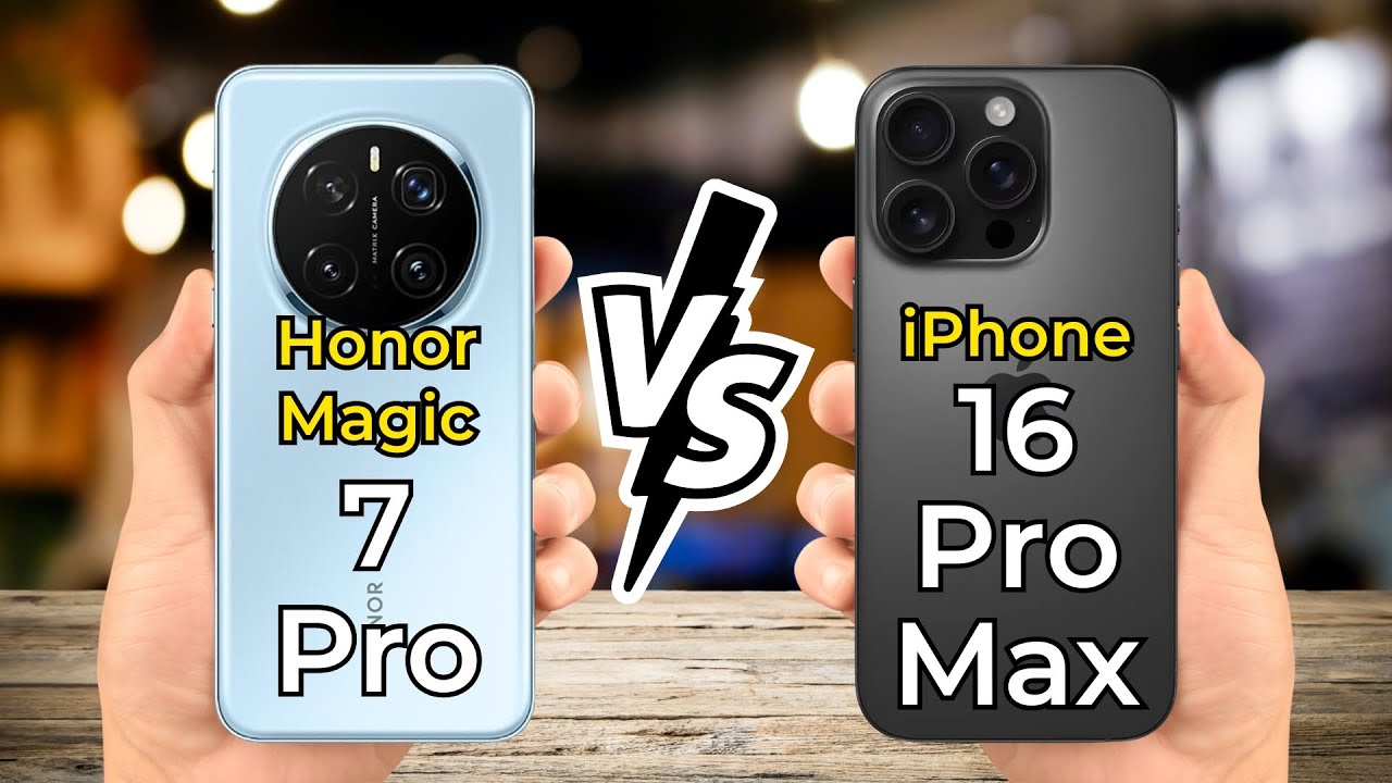 Honor Magic 7 Pro vs iPhone 16 Pro Max 🔥 Full Specs Comparison
