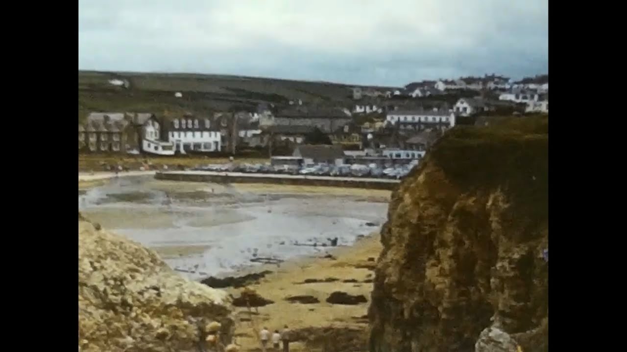 Our Holiday in Mevagissey 1969 (Part 2).Vintage 1960s Homemade Cine Film. Super 8