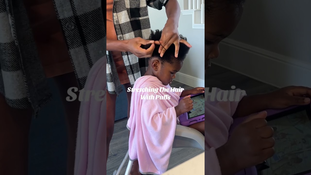 Washing Toddler 4c Hair #4chair #toddlerhairstyles #toddlermom #washday