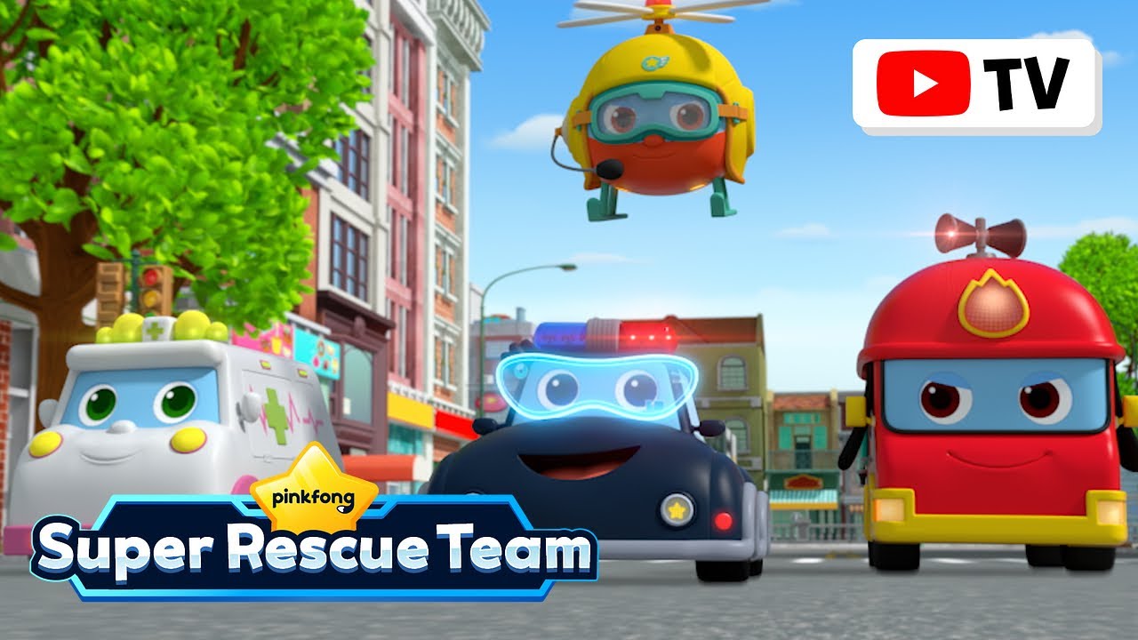 [TV 📺] Pinkfong Super Rescue Team | S1&2 Full Episodes | Best Car Songs for Kids