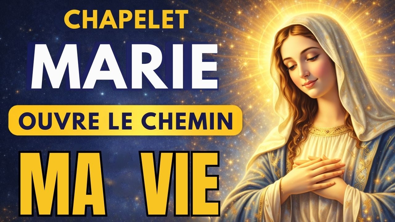 Chapelet de Marie qui ouvre les chemins | Marie, passe devant ma vie