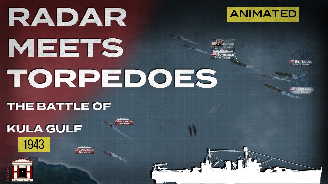 The U.S. Navy&rsquo;s Ambush at Kula Gulf, 1943 - Animated